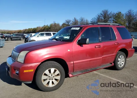 2006 Mercury Mountaineer Convenience из США, поврежденный, VIN 4M2EU46E46UJ00991